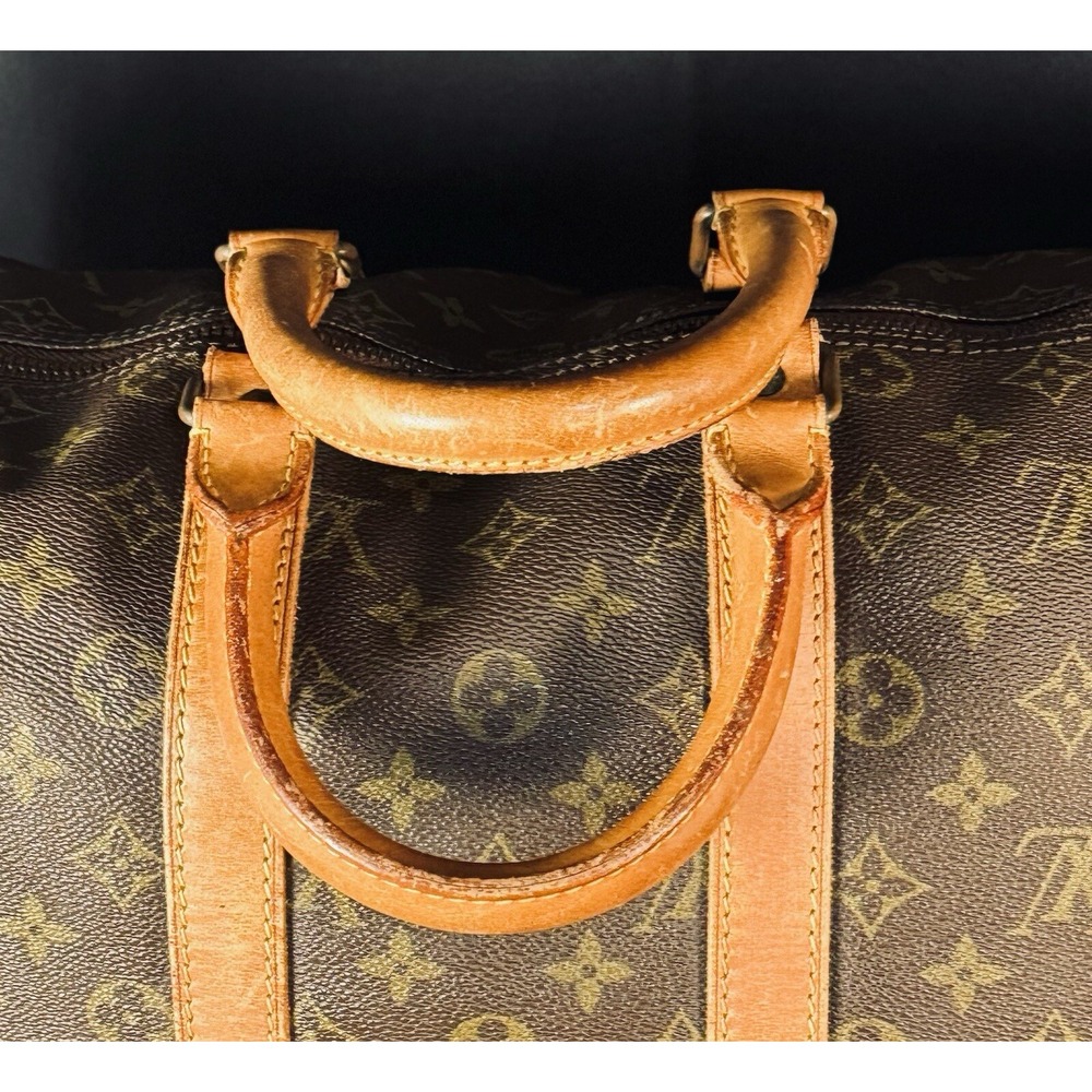 Louis Vuitton Keepall Bag Monogram Canvas 45 W/ Lock & Key - Picture 8 of 11